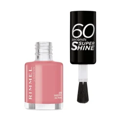 New Rimmel London 60 Seconds Supershine Nagellak 235 Preppy In Pink 8 ML Preppy In Pink 235