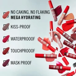 Hot Rimmel London Lasting Mega Matte Liquid Lipstick 500Fire Starter 500 Fire Starter