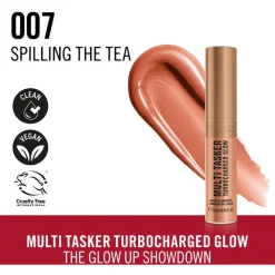 New Rimmel London Multi Tasker Turbocharged Glow Liquid Illuminator Bronzer - Brons - 007 Spilling the Tea