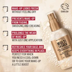 Hot Rimmel London Multi-Tasker Primer, Mist & Setting Spray 100 ML