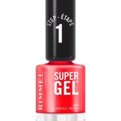 Clearance Rimmel London Super Gel Nailpolish - 045 Flamenco Beach 045 - Flamenco Beach