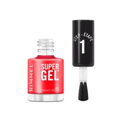 Clearance Rimmel London Super Gel Nailpolish - 045 Flamenco Beach 045 - Flamenco Beach