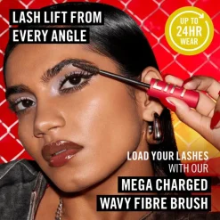 New Rimmel London Thrill Seeker Mega Lift Mascara - Bruin - 002 Brown