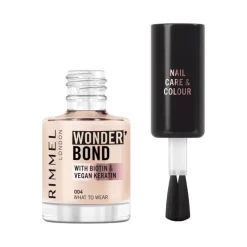 Clearance Rimmel London Wonder'Bond Care+Color Nagellak - Taupe - 004 What to Wear