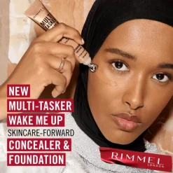 Sale Rimmel London Rimmel Multi-Tasker Wake Me Up Concealer en Foundation 050 Sand