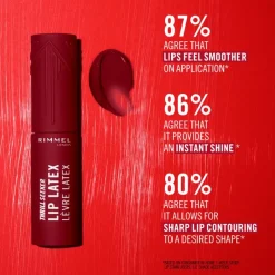 New Rimmel London Rimmel Thrill Seeker Lip Latex 250 Honey Bun