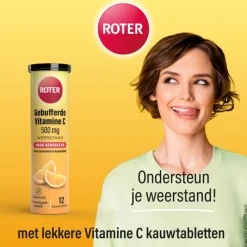 Online Roter gebufferde vit C 500mg 24st