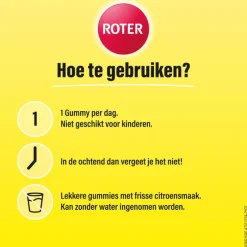 Outlet Roter 1000mg Vitamine C Gummy Tasty Lemon 30 stuks