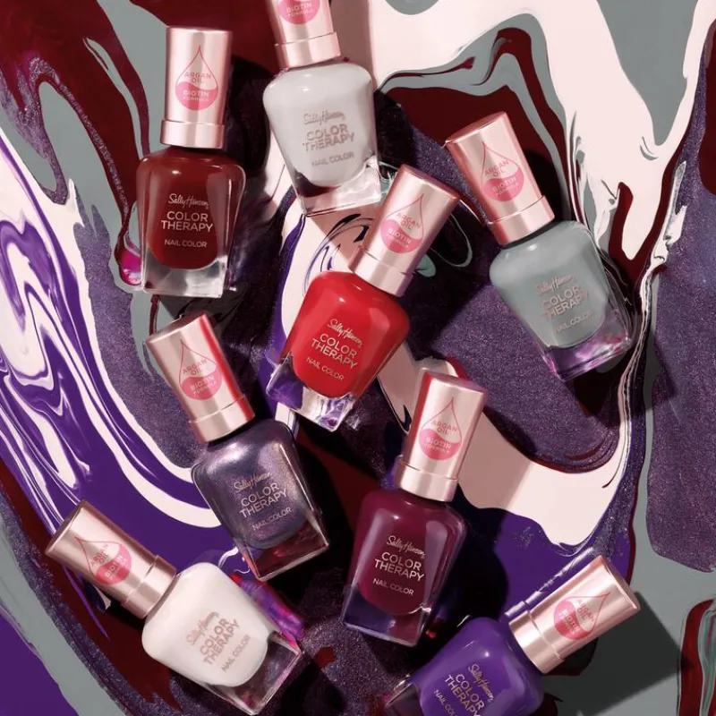 Clearance Sally Hansen Color Therapy Nagellak - Grijs - 474 GorgeousGranite 474 Gorgeous Granite