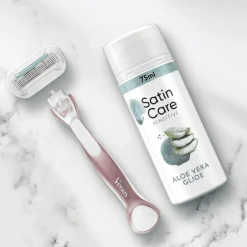 Hot Gillette Venus Satin Care Scheergel Gevoelige Huid Mini 75 ML