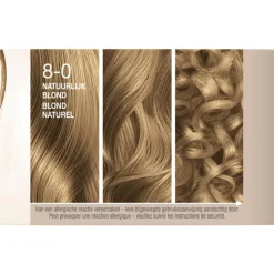 New Schwarzkopf Creme Supreme Haarkleuring 8-0 Natuurlijk Blond