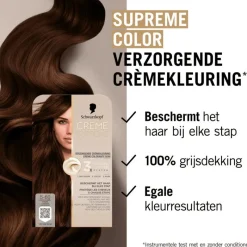 Online Schwarzkopf Creme Supreme Haarkleuring 5-60 Chocoladebruin