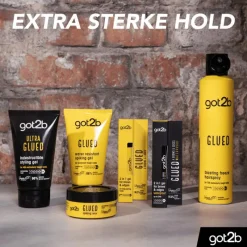 Clearance Schwarzkopf Got2b Glued Styling Gel 150 ML