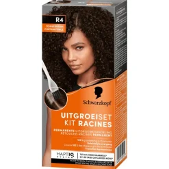 Online Schwarzkopf Permanent Color Uitgroeiset R4 Donkerbruin