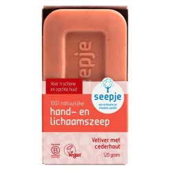 New Seepje Handzeep en Lichaamszeep Bar 120 gram