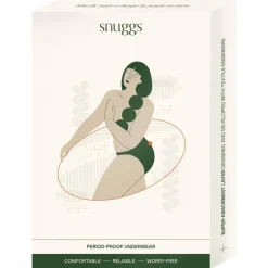 Outlet Snuggs period underwear Brazilian light black S