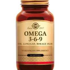 New Solgar Omega 3-6-9 60 softgels