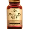 Discount Solgar Vitamin D-3 4000 IU 100 mcg 60 capsules