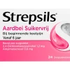 Sale Strepsils Keeltabletten Aardbei Suikervrij 24 stuks