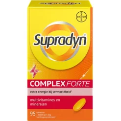 Hot Supradyn Complex Forte Multivitamine Voor Extra Energie 95 Tabletten