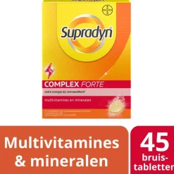 New Supradyn Complex Forte Multivitamine Voor Extra Energie 45 Bruistabletten