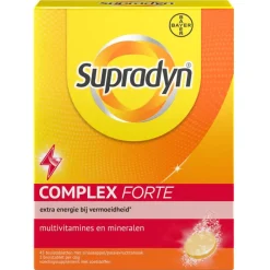 New Supradyn Complex Forte Multivitamine Voor Extra Energie 45 Bruistabletten