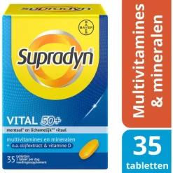 Discount Supradyn Vital 50+ multivitamines voor vijftigplussers 35 tabletten