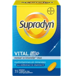 Discount Supradyn Vital 50+ multivitamines voor vijftigplussers 35 tabletten