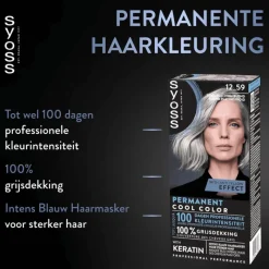 New Syoss Haarverf 12-59 Cool Platinum Blond