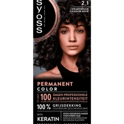 Hot Syoss Haarverf 2-1 Zwartbruin