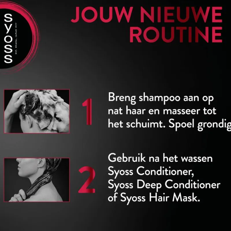 New Syoss Intense Color Shampoo 440 ML