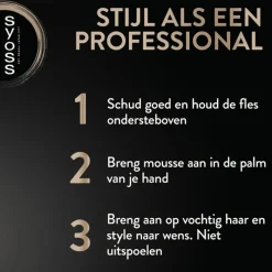 Outlet Syoss Keratin Haarmousse 250 ML