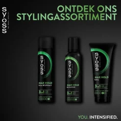 Outlet Syoss Max Hold Haarmousse 250 ML