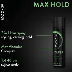 Outlet Syoss Max Hold Haarspray Mini 75 ML