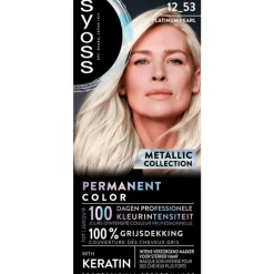 Outlet Syoss Metallic Collection Haarkleuring 12-53 Platinum Pearl