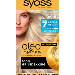 Sale Syoss Oleo Intense Oil-In-Cream Lightener 12-00 Extra Platinum