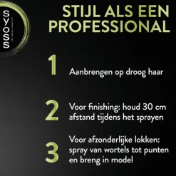 Discount Syoss Strong Hold Haarspray 300 ML