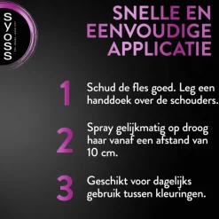 Outlet Syoss Uit Groeispray Middenbruin