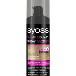 Sale Syoss Uit Groeispray Middenblond Donkerblond