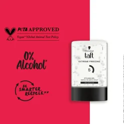 New Taft Styling Gel Extreme Freezing Gel 300 ML