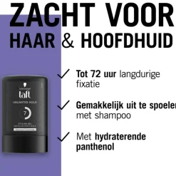 New Taft Styling Gel Unlimited Hold Gel 300 ML