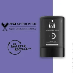 New Taft Styling Gel Unlimited Hold Gel 300 ML