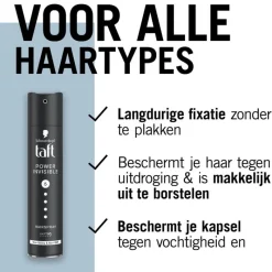 Online Schwarzkopf Taft Styling Power Invisible Haarspray 250 ML
