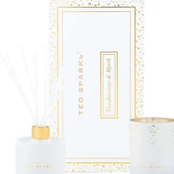 Sale Ted Sparks Candle & diffuser giftset frankincense & myrrh