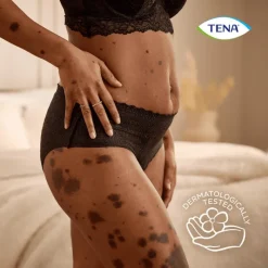 Hot Tena Silhouette Plus Low Waist Wegwerp Broekjes Zwart L 10 stuks