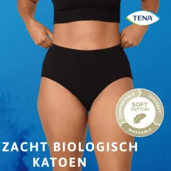 Hot Tena Wasbaar Ondergoed Zwart Maat L 1 stuk