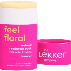 Clearance The Lekker Company Feel Floral Deodorant Stick 40 Gram