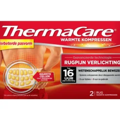 Outlet ThermaCare Rugpijn Warmte Kompressen