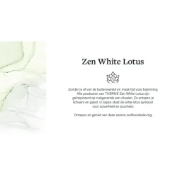 Outlet Therme Zen White Lotus Shower Satin 200 ML