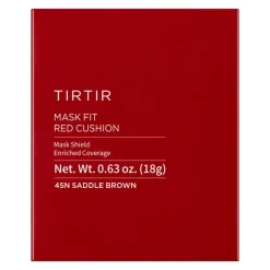New TirTir Mask Fit Red Cushion Foundation 45N Saddle Brown 45N Saddle Brown&nbsp;